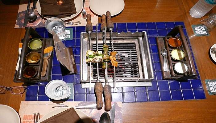 Barbeque Nation, a popular place to visit in Guntur.