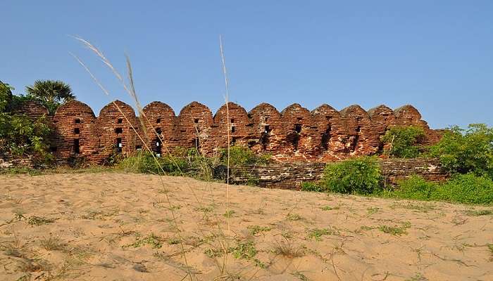 Bastion Exploration of Alamparai Fort
