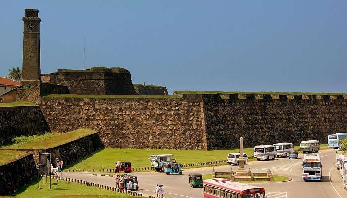 a mesmerising view of the Galle Dutch Fort.