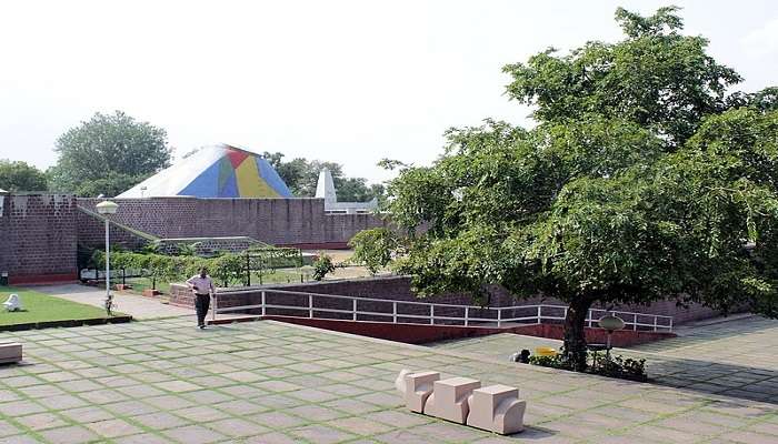 Inside views of Bharat Bhawan near Van Vihar National Park