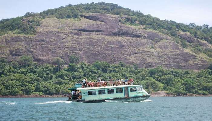 Boating in Shendurney Wildlife Sanctuary