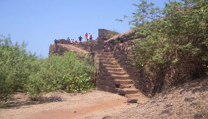 Ramparts at Cabo de Rama Fort