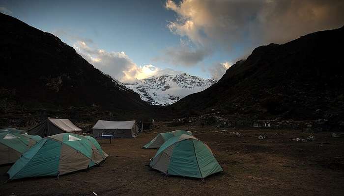 Go camping in Jomolhari Trek