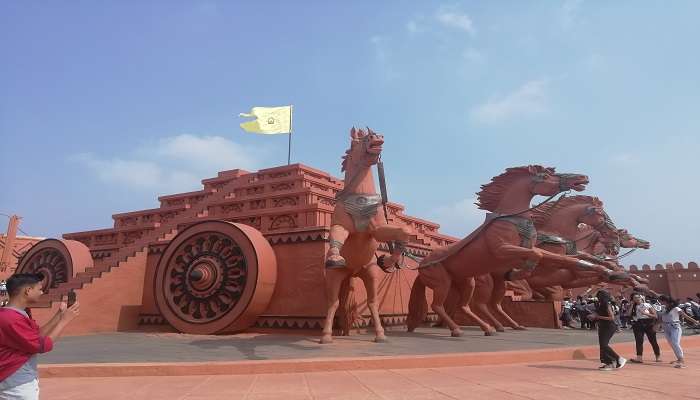 Movie set at the Ramoji Film City