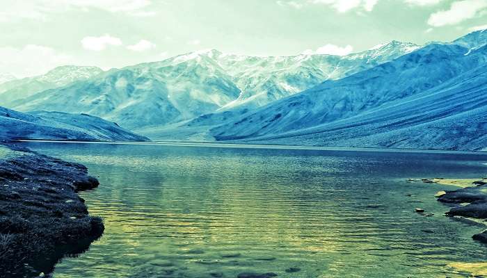 Chandratal Lake is one of the most beautiful wonders of Spiti.