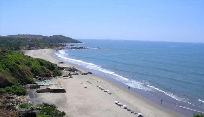 Often regarded as one of the best and cleanest beaches in North Goa, Chapora Beach is located about 10 Kms from Mapusa