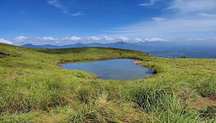 Eye-luring view of Chembra peak