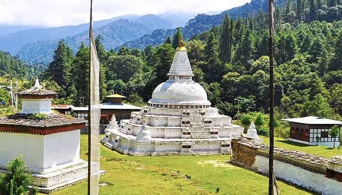 The Chendebji Chorten stupa