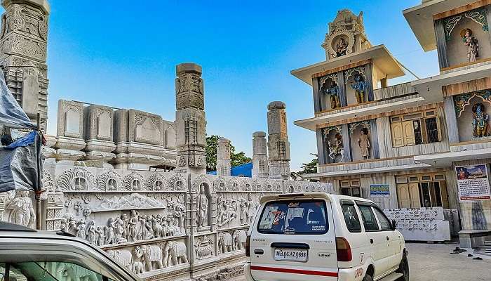 The outside view of Shree Annapurna Temple