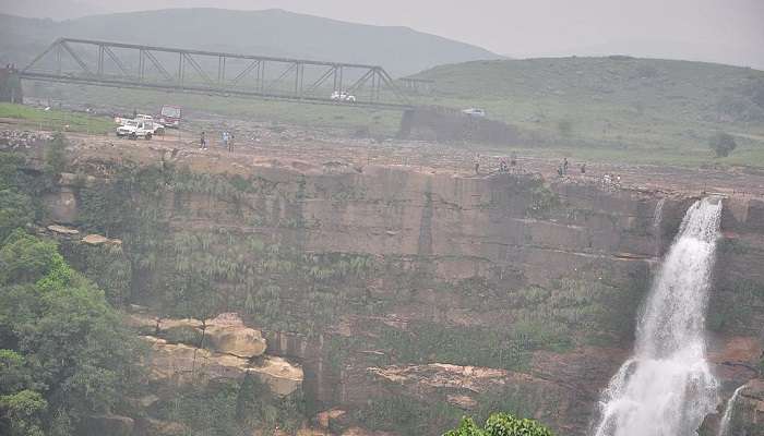 Dainthlen Falls, Meghalaya near Arwah Caves