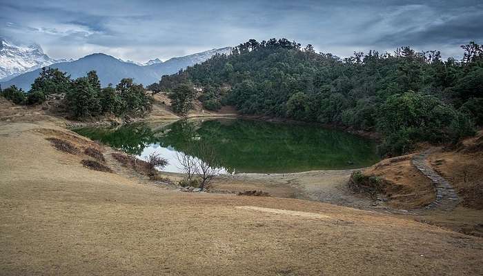 The Deoria Tal is a sight to behold with its crystal clear water and gorgeous backdrop 