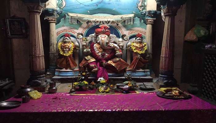 Verse your spiritual journey to the Dagdusheth Halwai Ganpati Temple today.