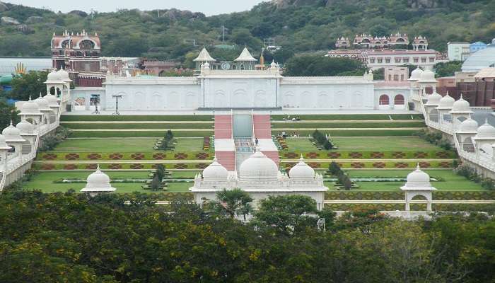 Mock of the Rajasthan Palace