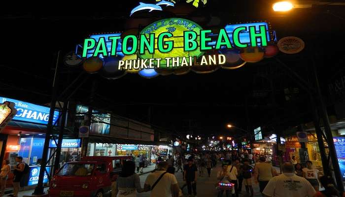 Experience lively bars, nightclubs, and beach parties, showcasing the energetic and diverse nightlife of Phuket.