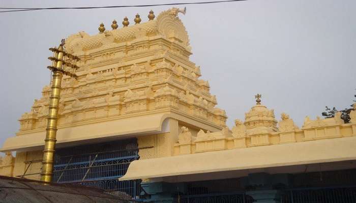  The tower of the small village of Mattapalli in Telangana.