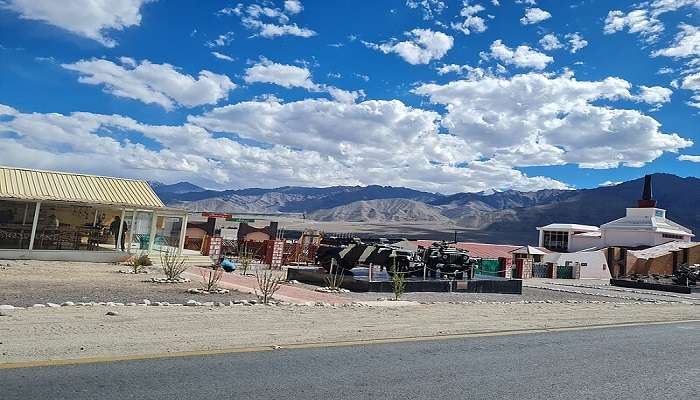 The view of Hall Of Fame in Leh