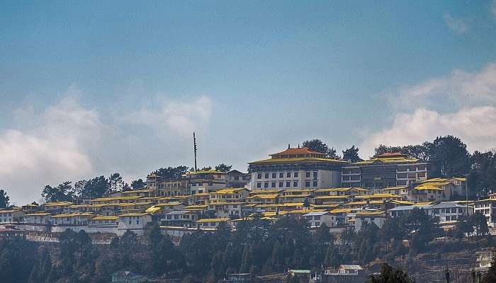 A view of the Tawang Monastery