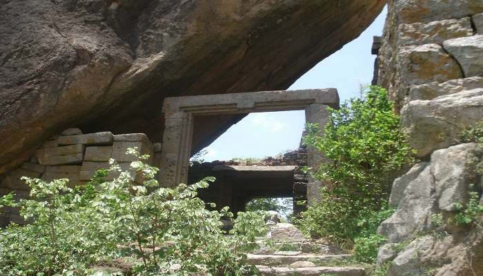 The archaic fort of the Rachakonda fort.