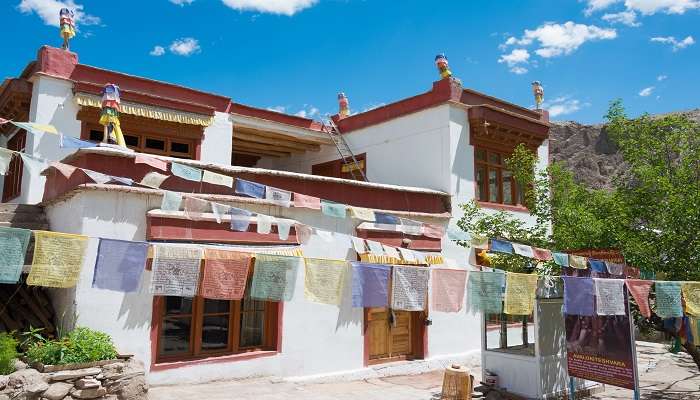 Visit the Tibetan Buddhist monastery in Ladakh.