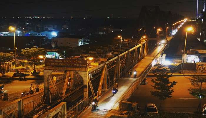 Nighttime in Hanoi in September