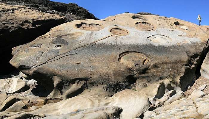 Visit the naturally formed rocks 