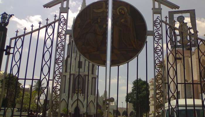 Meet the great piece of architecture at the church, the tallest building in Bangalore.