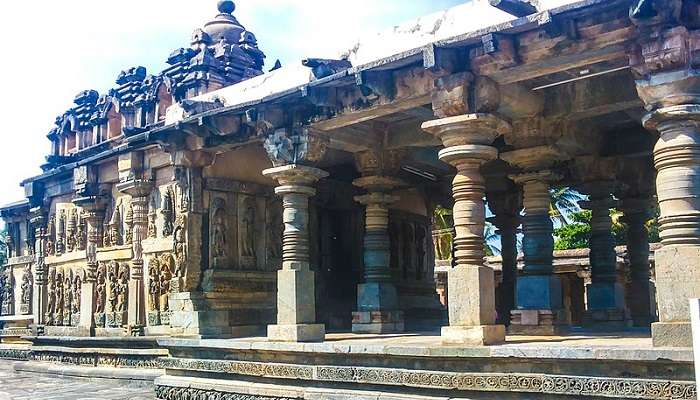 The famous Chennakeshava temple in Belur