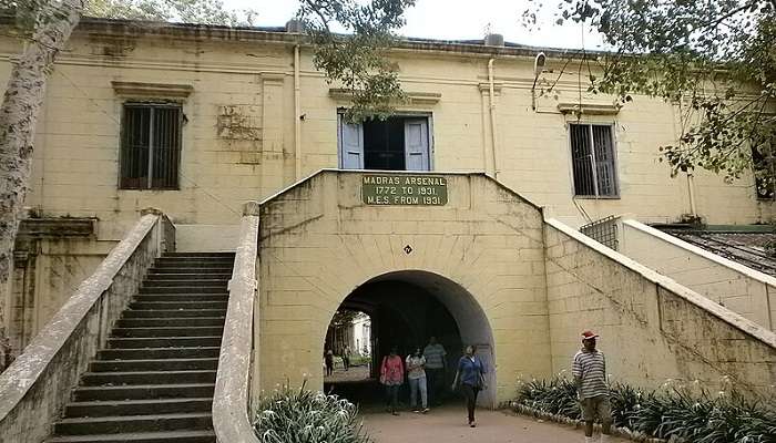 Entrance of Fort St. George