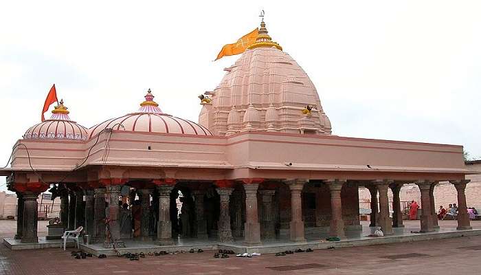 The scenic view of Gadh Kalika Temple