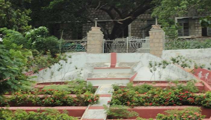 Gandhi Hill, a must-see attraction close to Rajiv Gandhi Park Vijayawada. 