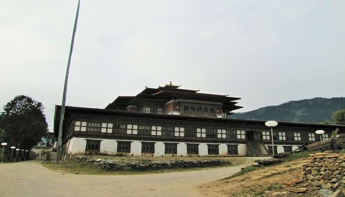 Natural beauty of Phobjikha Valley Bhutan. 