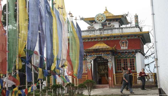 Gompa Buddhist Temple is one of the must-visit place near Ganga Lake Itanagar