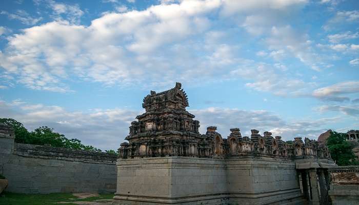 Gopala Krishna Temple is a 14th-century temple of the Hoysala Period dedicated to Lord Krishna near the Agumbe sunset view point. 
