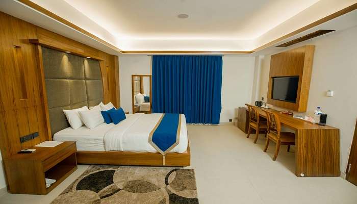 The Interior of a Hotel Room, one of the best Hotels Near Krishnarajapuram