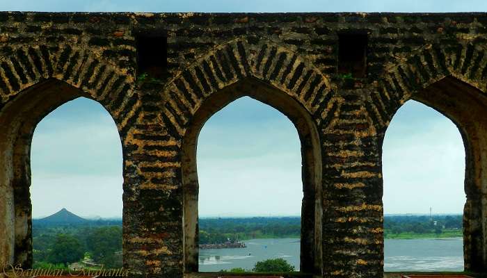 The View of the Barua Sagar From nearby fort