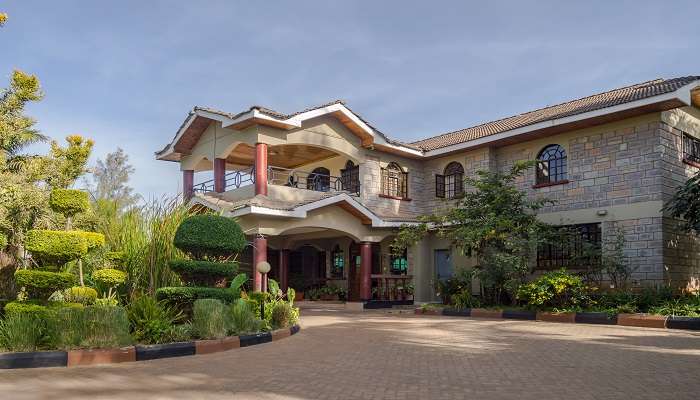 Diplomats live in luxurious homes in Gigiri, Nairobi.