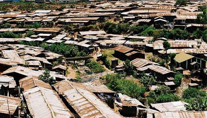 Houses of the Kibera slum