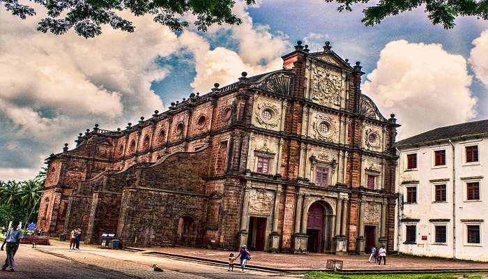 Basilica of Bom Jesus is one of the World Heritage Sites declared by UNESCO 