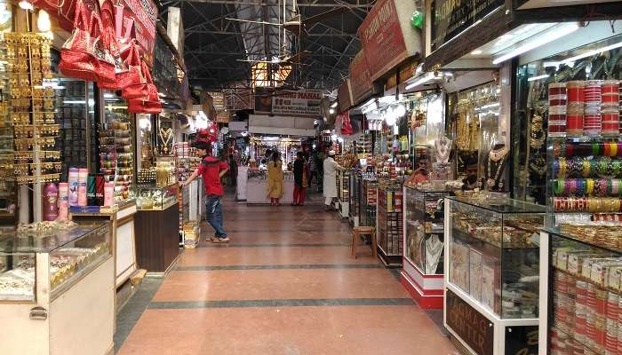 The Aminabad Market in Lucknow is a developed shopping complex-type market