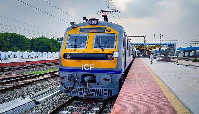  reach Hyderabad by train or other means.