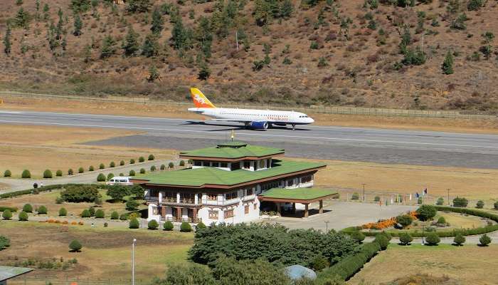 Bhutan’s Paro International Airport. 