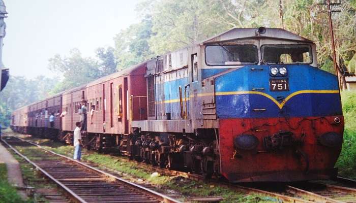reach Sri lanka by train or use some other way.