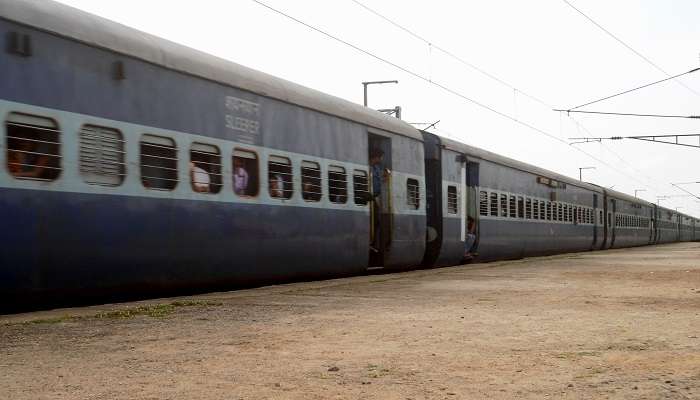 reach Andhra Pradesh by train.