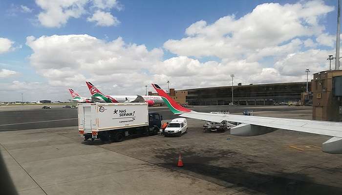 Jomo Kenyatta International Airport, Kenya is the nearest airport to the forest 
