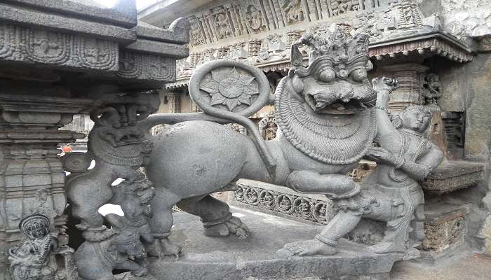 Hoysala Emblem symbolizes the Hoysala dynasty