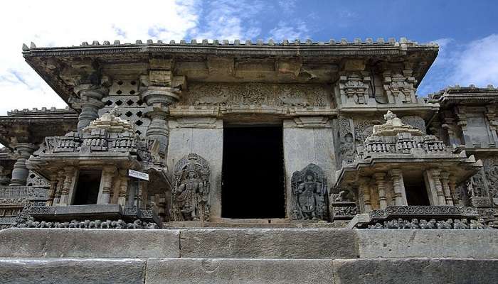 Hoysaleswara is one of the religious temples in Belur