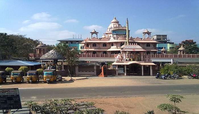  ISKCON temple near Gowthami Ghat Rajahmundry. 