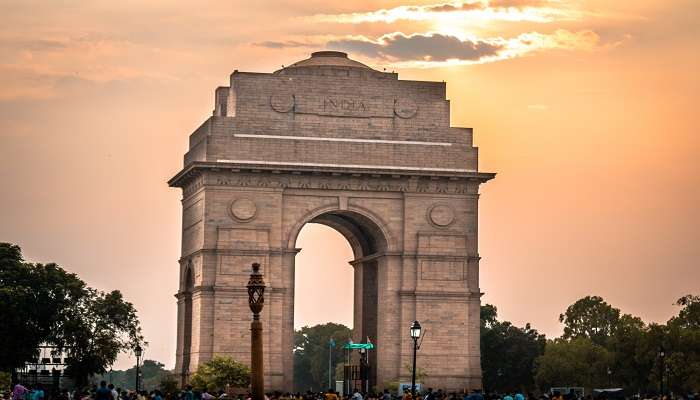  A marvelous picture of the Great India Gate