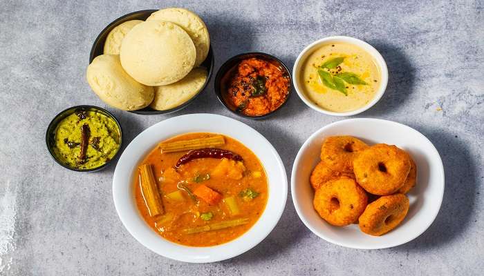 Indulge in South Indian food.