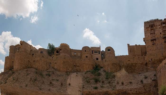 A majestic fort at Kuldhara village Jaisalmer